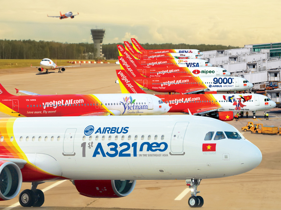 Vietjet Air doanh nghiệp tốt nhất ngành hàng không Đông Nam Á 2019